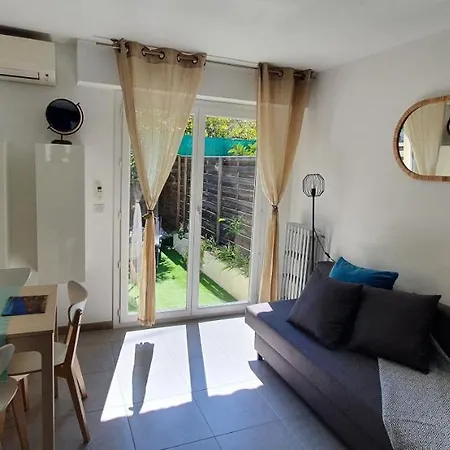 Superbe Studio Chaleureux Et Jardin Cosy - Classe 3 Etoiles - Daire Roquebrune-Cap-Martin
